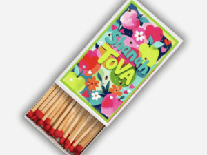 Shanah Tova Apple Pink Matchboxes