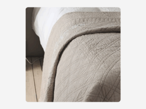 Stone French Cotton Quilt
