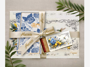 Hummingbird – Disposable Dining Sets (Placemats, Napkins & Long Matches)