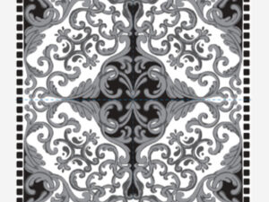 NAPKIN Moroccan Tile Black Set of 25