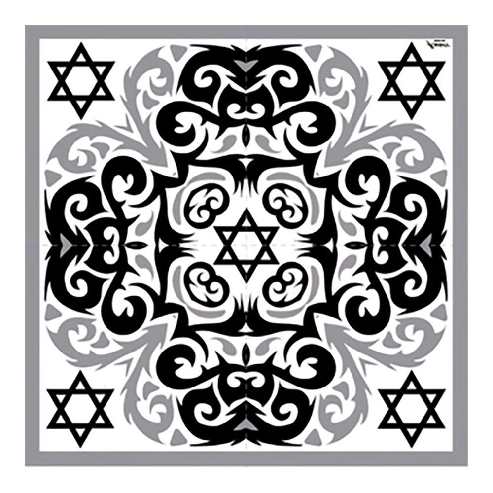 NAPKIN Magen David Black Set of 24 - Image 2