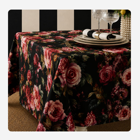 Roses Table cloth