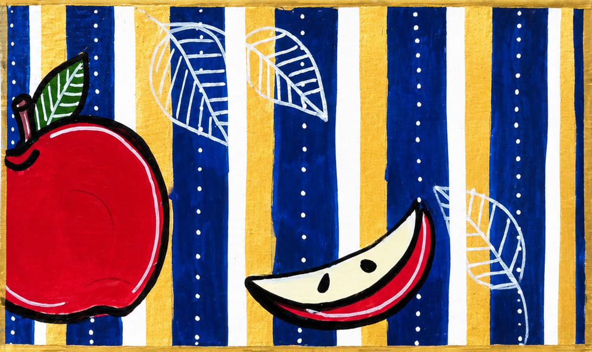 Apple - Hand painted Matchboxes - Image 2