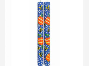 Apple and bees blue – Hand painted Candles