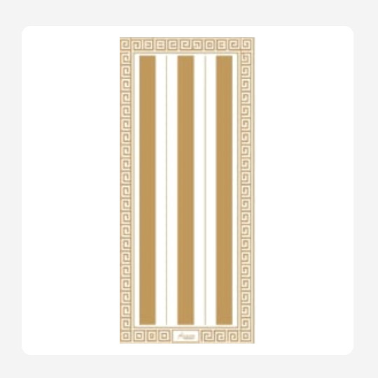 Elegant lines brown Disposable Napkins Slimline Set of 25