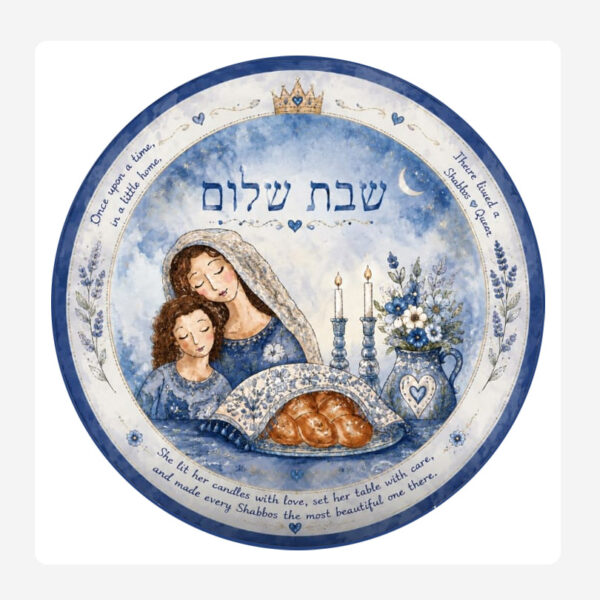 Round Mother and Daughter Place mat Set 24
