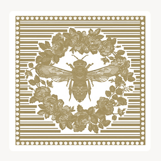 Bee Gold Disposable Napkins Set of 25