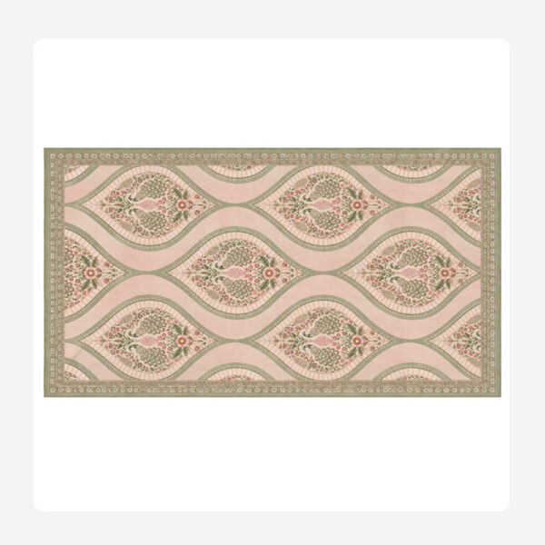 Peacock 100% Indian Cotton Block Print Table Cloth