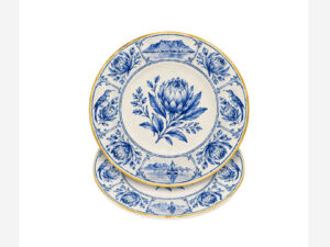 Protea Blue Paper Side Plate