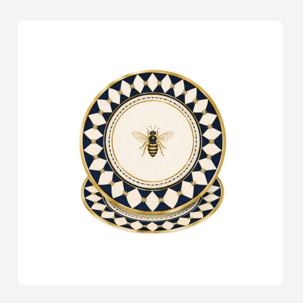 Star and Navy Side Plate