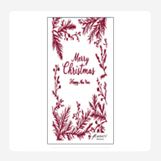 Christmas Tree Disposable Napkins Slimline Set of 25