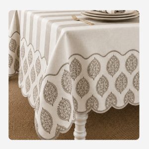 Stripes and Patterns Table cloth