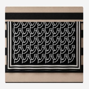 African Dance Black White Table Cloth