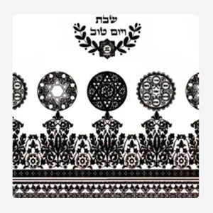 NAPKIN Classic Circles Black Set of 25
