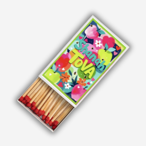 Shanah Tova Apple Pink Matchboxes