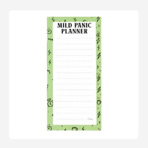 Mild Panic Planner Fridge List Magnet