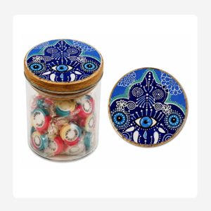 Eye Hand-Painted Sweet Jars