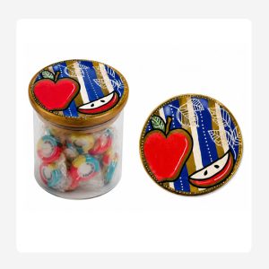 Apple Hand-Painted Sweet Jars