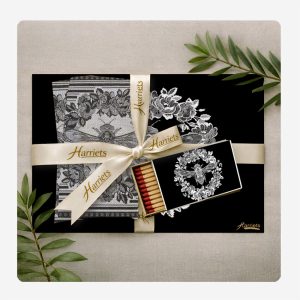 Black Bee Christmas – Disposable Dining Sets (Placemats, Napkins & Long Matches)