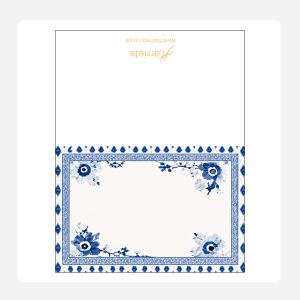 Flowers Name place setting