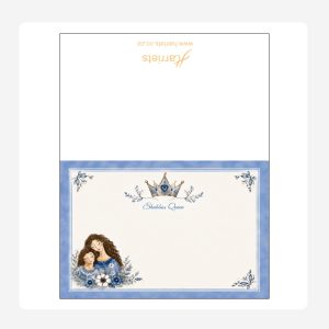 Mother and Daughter Name place setting